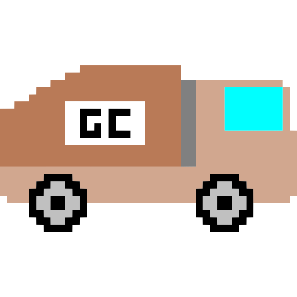 SVG Brown truck image