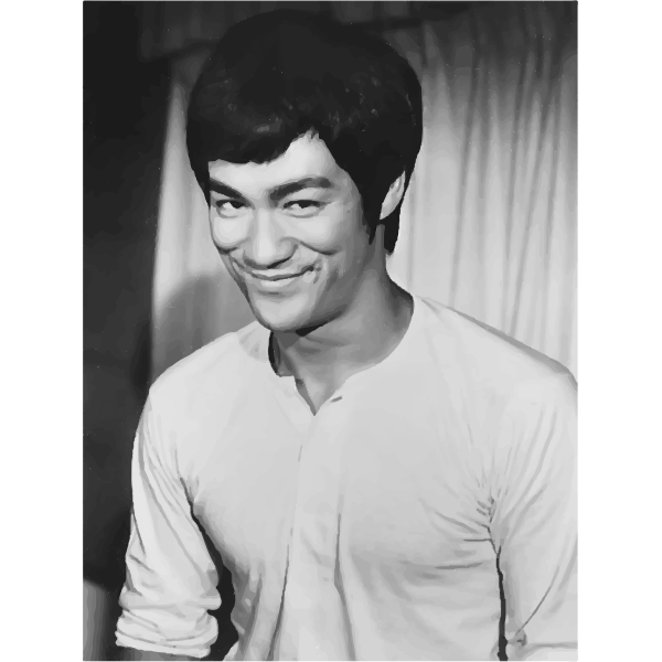 SVG Bruce Lee 1973