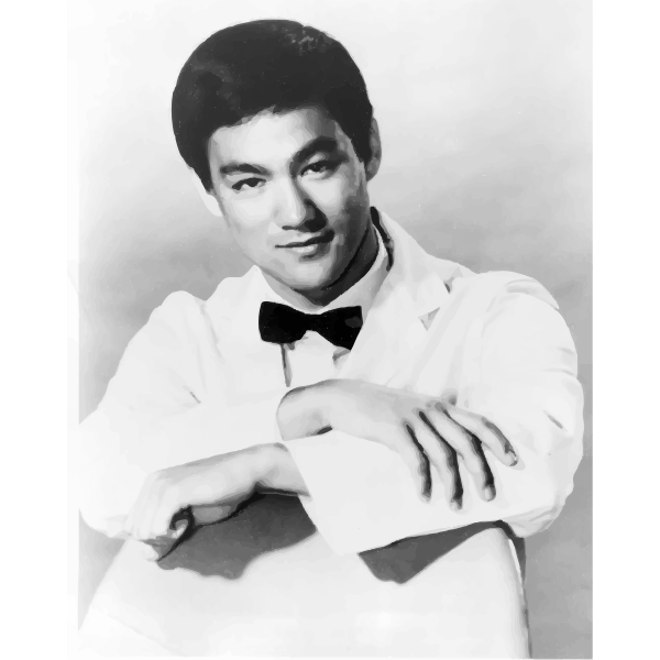 SVG Bruce Lee picture