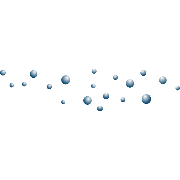 SVG Bubbles vector image