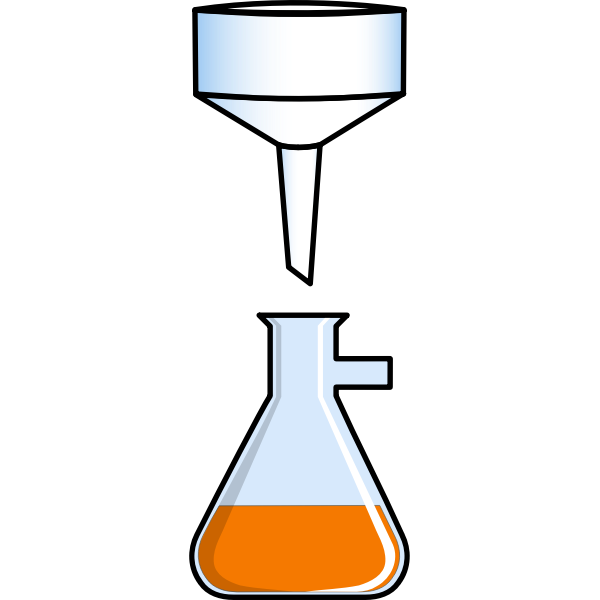 SVG Buchner Funnel and Flask