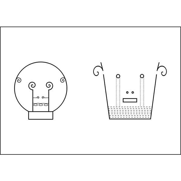 SVG Bucket and serchlight theories of mind