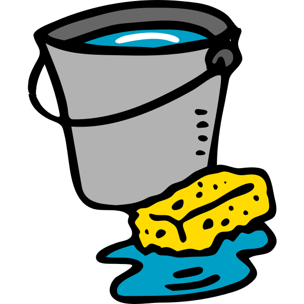 SVG Bucket of water