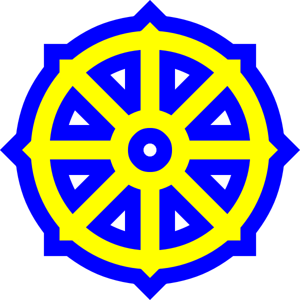 SVG Buddhism symbol