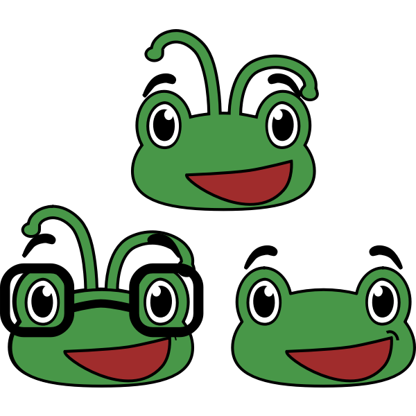 SVG Bug face