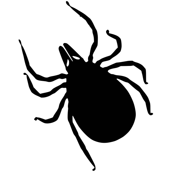 SVG Bug silhouette