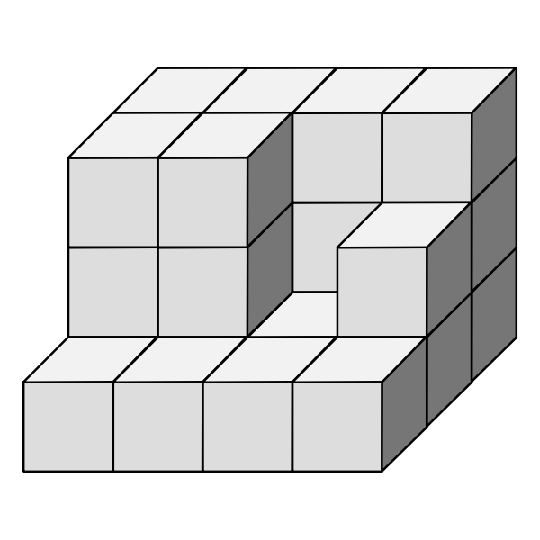 SVG Building dice vector image