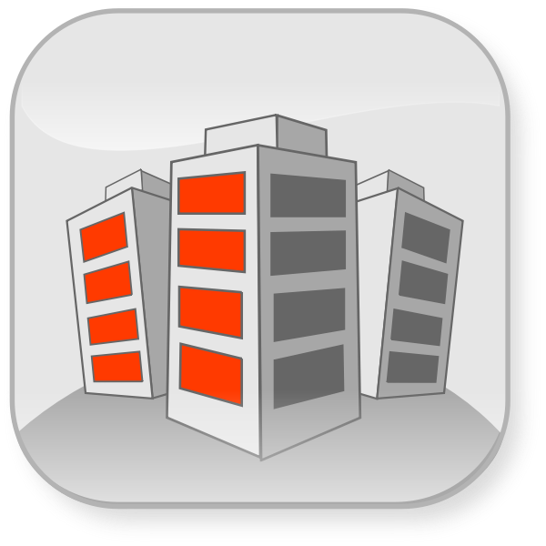 SVG Buildings vector clip art