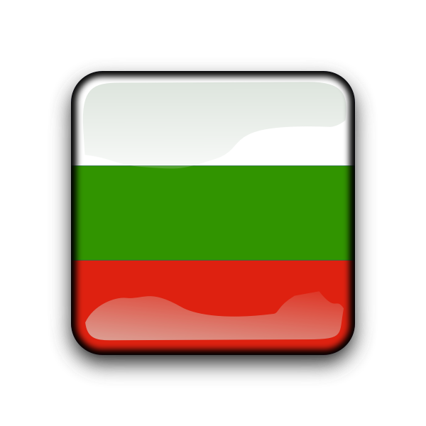SVG Bulgaria flag button