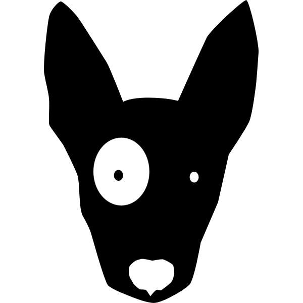 SVG Bullterrier head bujungBull terrier cartoondog Bullterrier