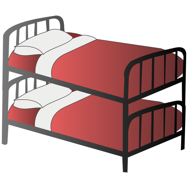 SVG Bunk bed image