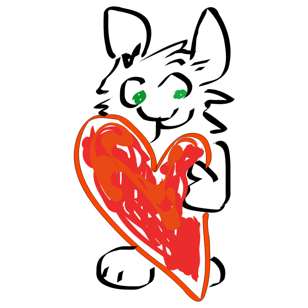 SVG BunnyRabbitHeart