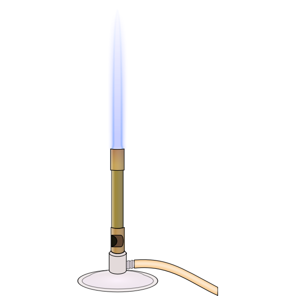 SVG Bunsen Burner