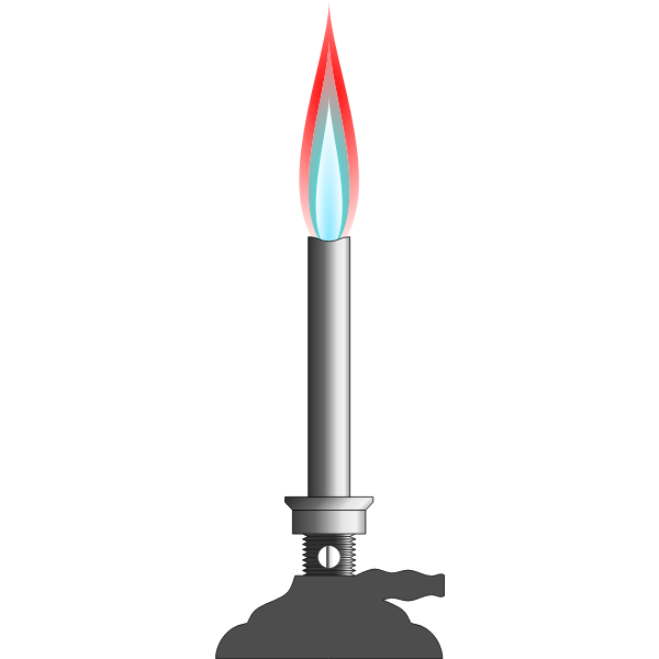 SVG Bunzen burner