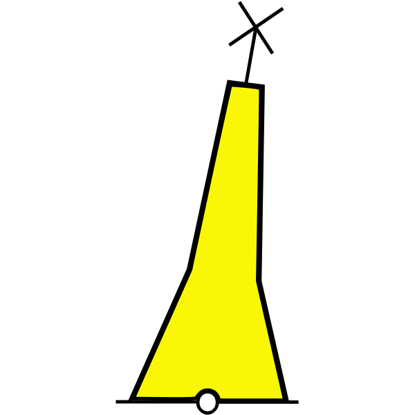 SVG buoy top sign
