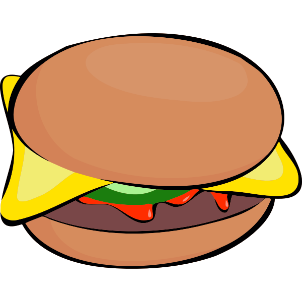 SVG Burger with extras