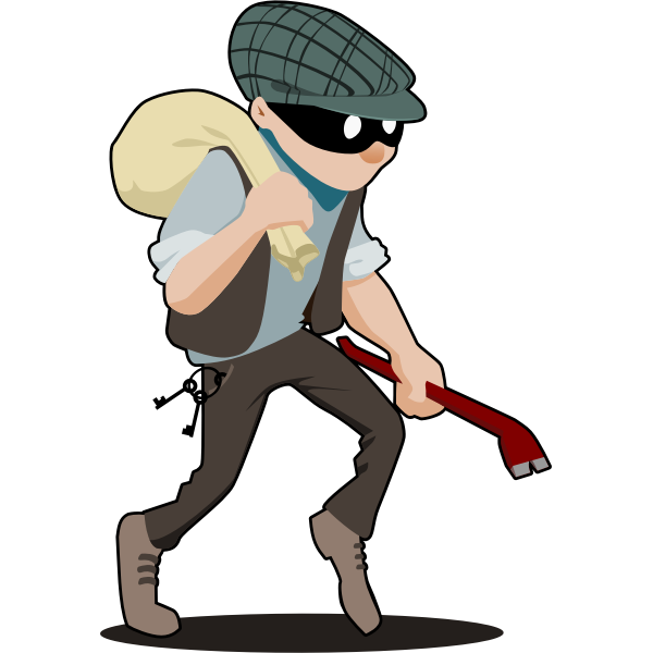SVG Burglar image