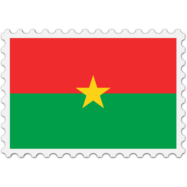 SVG Burkina Faso flag image