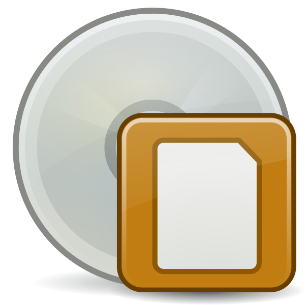 SVG Burn disc image