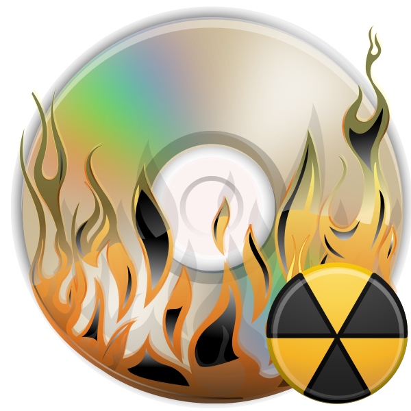 SVG Burn disk