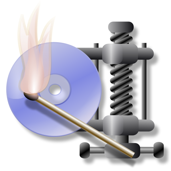 SVG burn iso