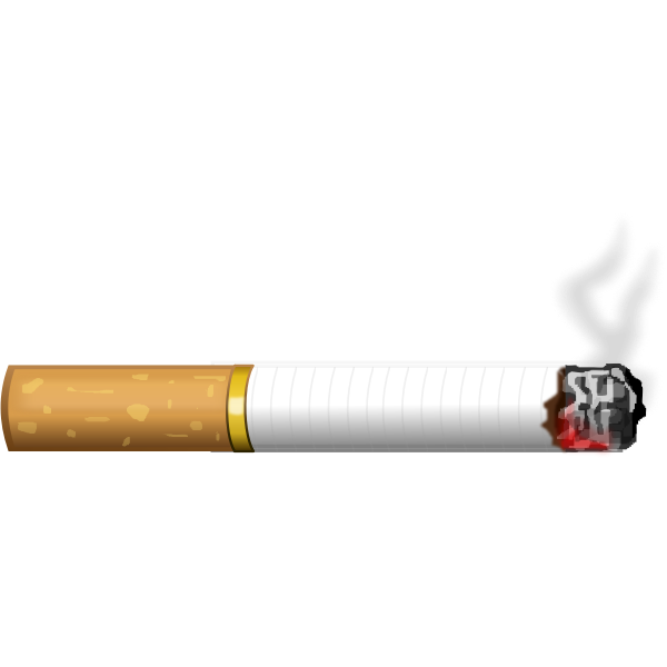 SVG Burning Cigarette