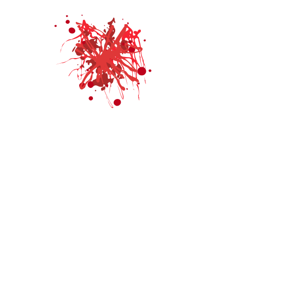 SVG burst blood