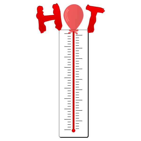 SVG Bursting Thermometer