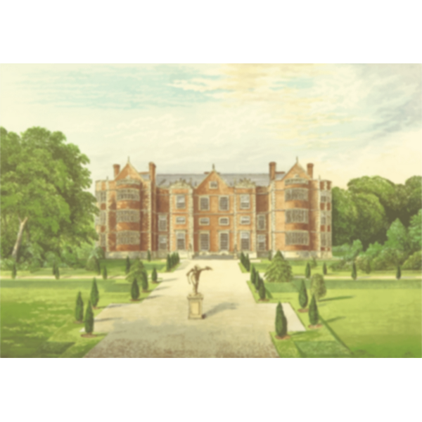 SVG Burton Agnes Hall vector graphics