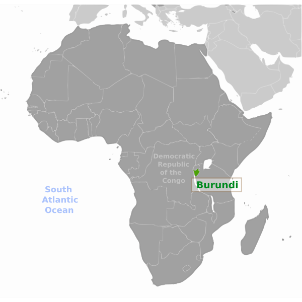 SVG Burundi in Africa