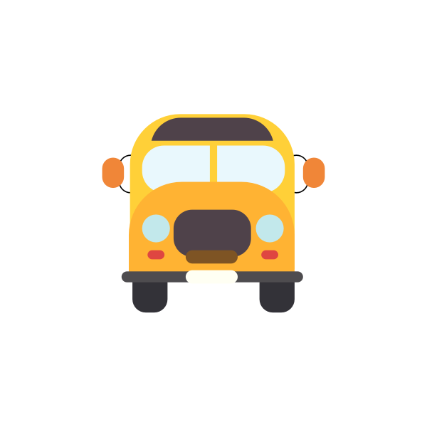 SVG Bus school