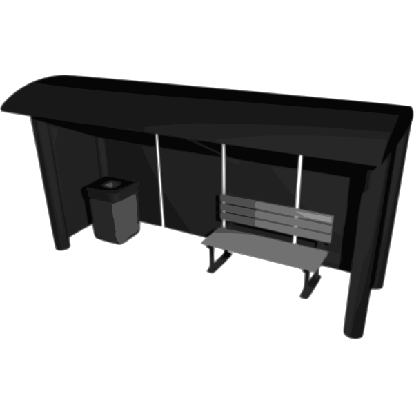 SVG Bus shelter icon