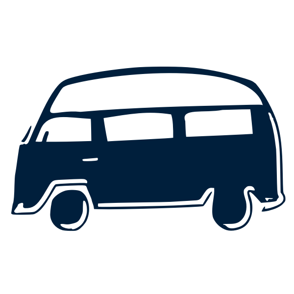 SVG Bus silhouette