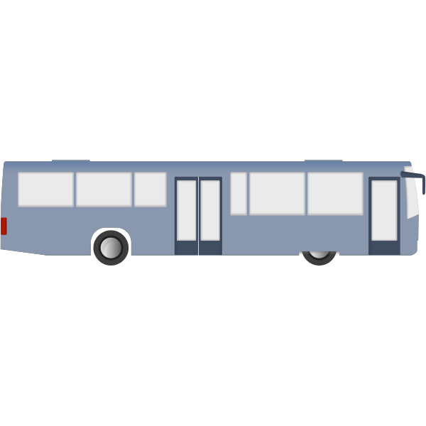 SVG Bus vector design