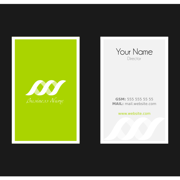 SVG Business Card