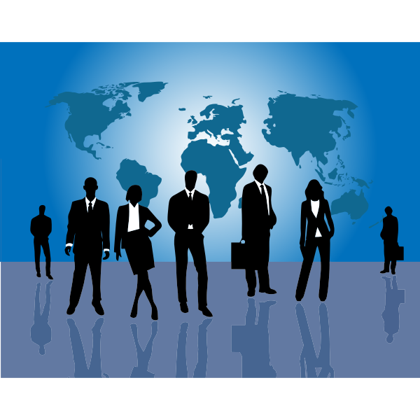 SVG Business people
