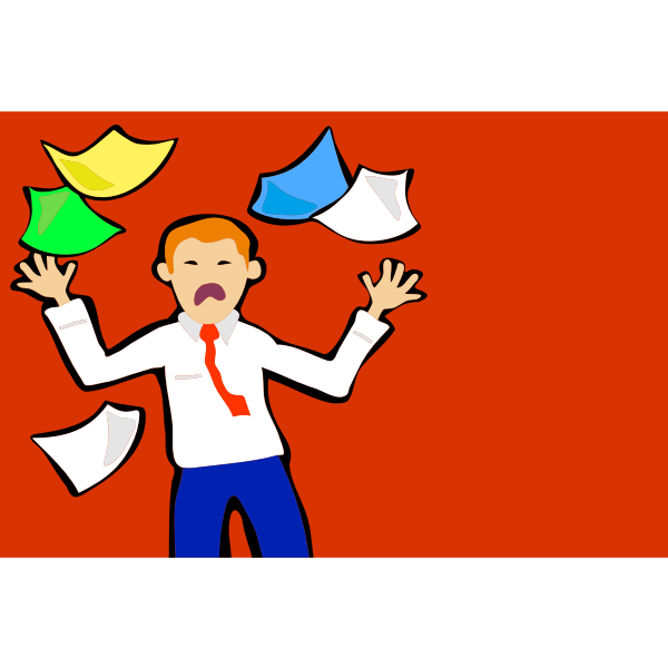 SVG Business stress