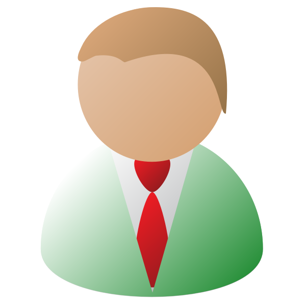 SVG Businessman