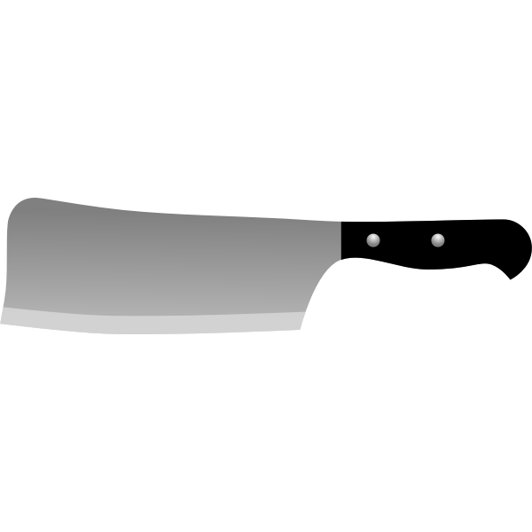 SVG Butcher knife