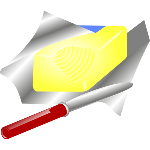 SVG Butter serving vector image
