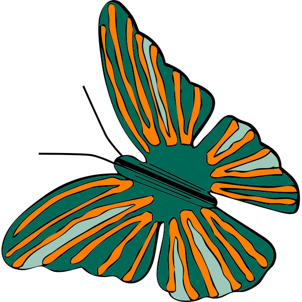 SVG butterfly