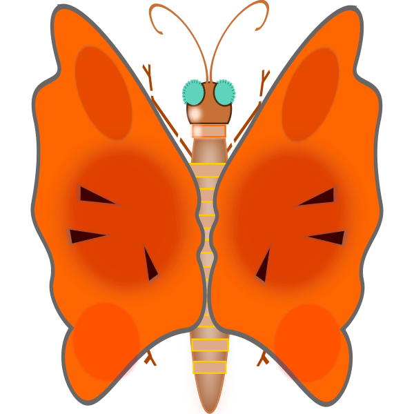 SVG butterfly