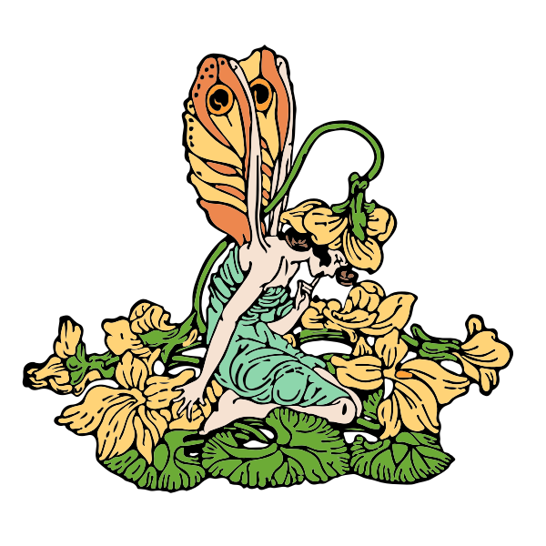 SVG Butterfly girl-1574347379