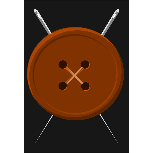 SVG Button and needles
