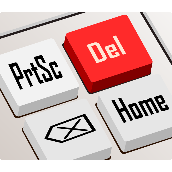 SVG Buttons on computer keyboard