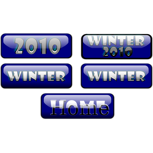 SVG ButtonsWinter