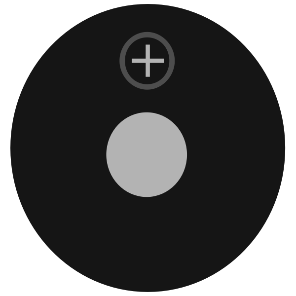 SVG buzzer black
