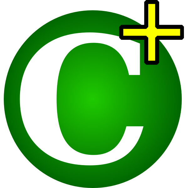 SVG C letter icon