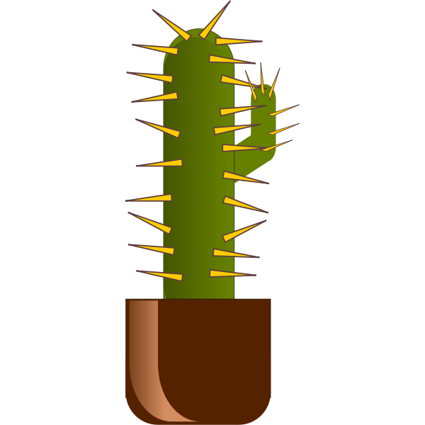 SVG cactus