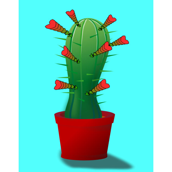 SVG Cactus flower